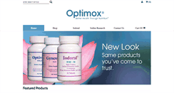 Desktop Screenshot of optimox.com